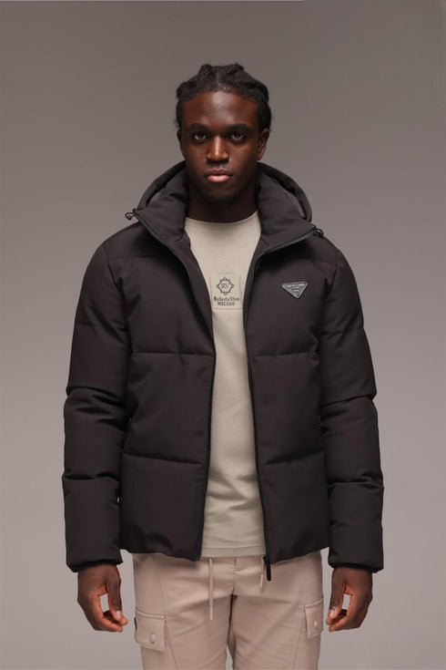 Roberto Vino Coat for man מעיל רוברטו וינו בצבע שחור לגבר